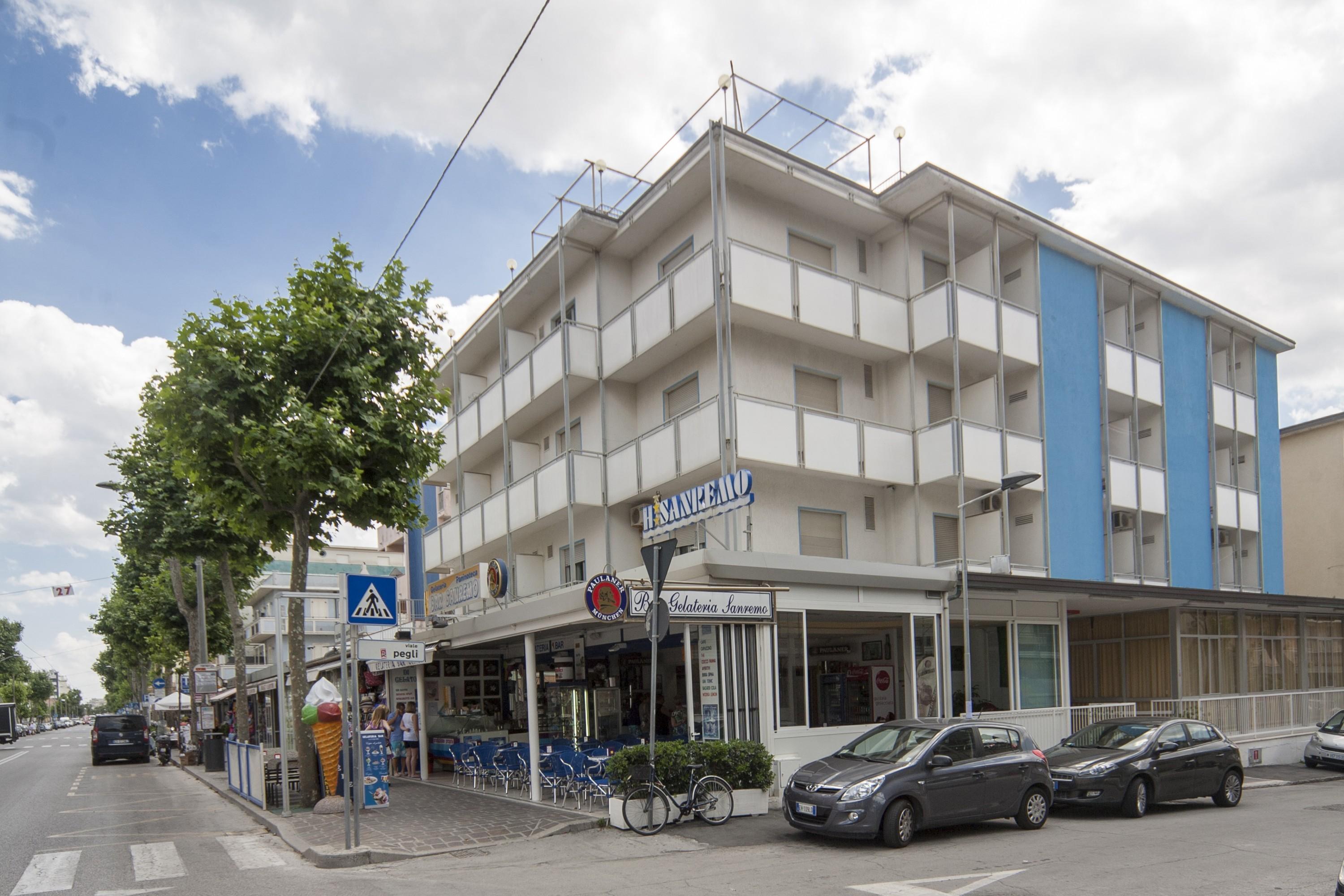 Hotel Sanremo Rimini Exterior foto